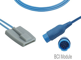 A1318-SP105PU Mindray Compatibile Pediatrico Morbido SpO2 Sensore con Cavo di 300 centimetri Rotondo