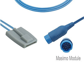 A1315-SP105PU Mindray Compatibile Pediatrico Morbido SpO2 Sensore con Cavo di 300 centimetri Rotondo