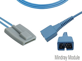 A1318-SP203PU Mindray Compatibile Pediatrico Morbido SpO2 SpO2 Sensore con 90 centimetri Cavo DB9(7p